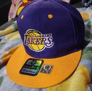 Los Angeles Lakers Purple and Gold Snap Back